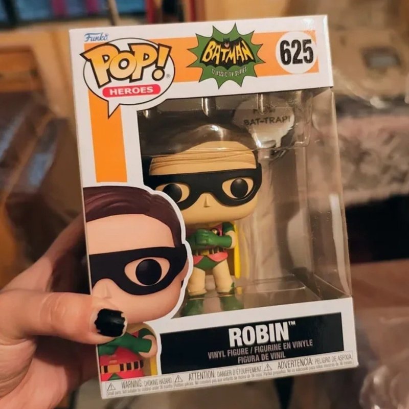 Boneco Funko Pop! Sayings Dc Batman - O Homem Morcego - Robin + Frete Grátis