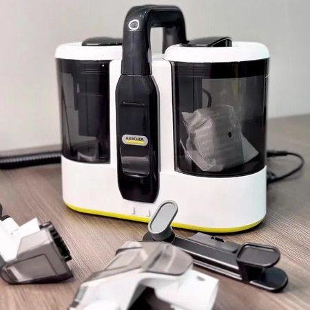 Extratora Limpadora de Estofados Kärcher Home Care 1600W 3 em 1 Portátil 220v