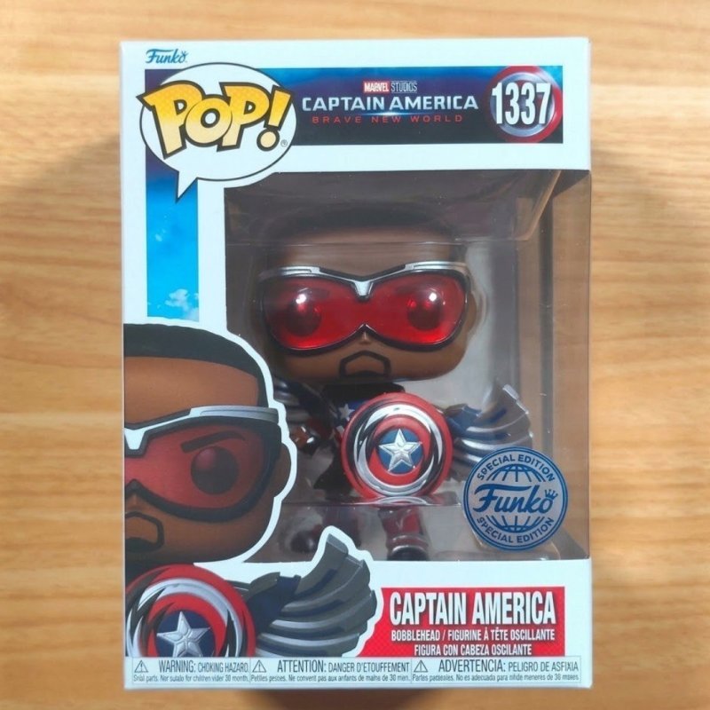 Boneco Funko Pop! Capitão América 4 - Capitão América (sam)