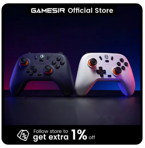GameSir Nova Lite Switch Controller Gaming Gamepad com efeito Hall
