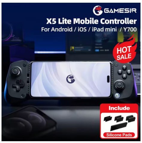 Controle GameSir X5 Lite para Jogos Móveis
