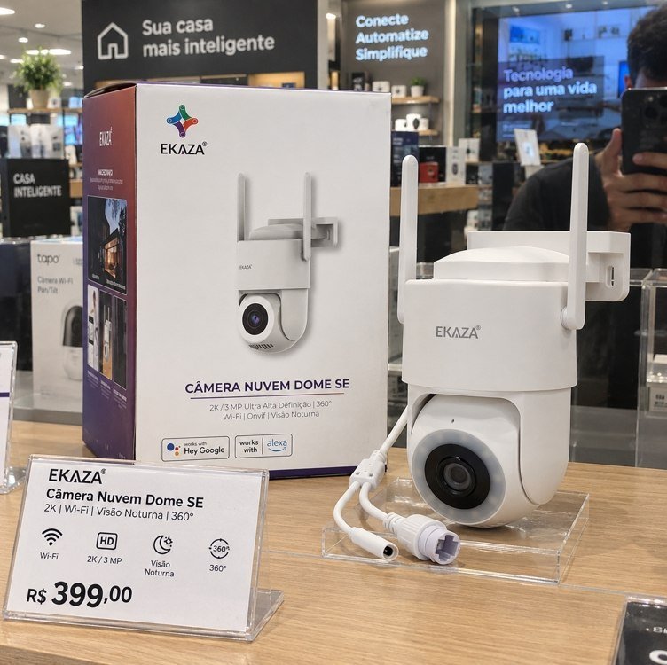 Câmera de segurança Externa Wifi Dome Lite
