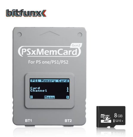 Bitfunx PSxMemCard Gen2 Store Game