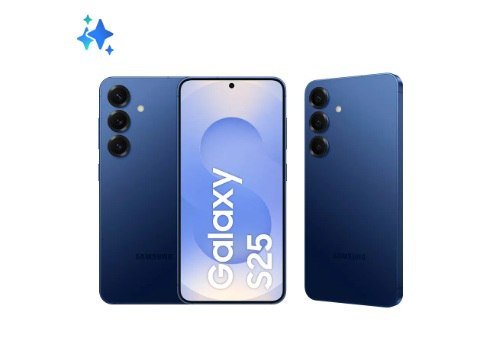 Samsung Galaxy S25 5G, 256GB, 12GB, Câmera Tripla - Azul marinho