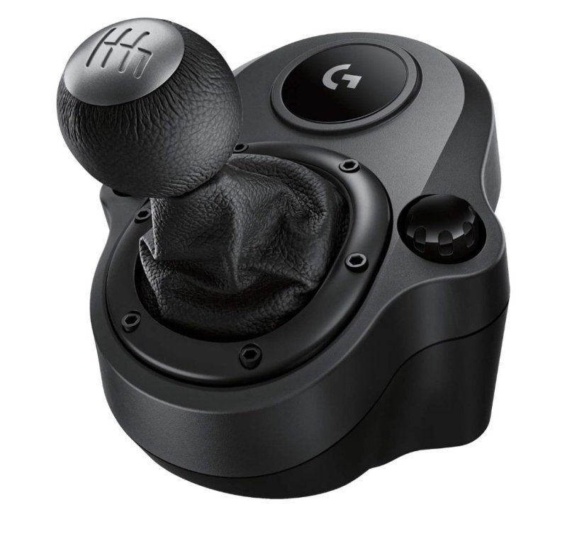 Câmbio Logitech G Driving Force - Compatível com Volantes Logitech G29, G920 e G923, Preto