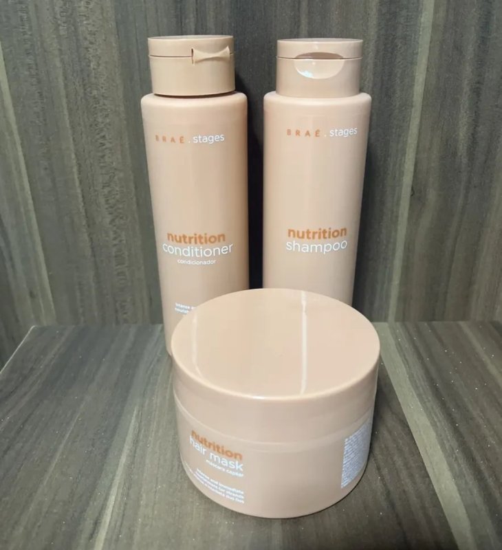 Kit Brae Para Nutrição Linha Braé Stages Nutrition 3 Itens