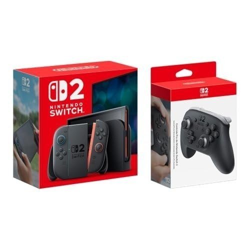 Bundle Console Nintendo Switch 2 + Pro Controller + Frete Grátis