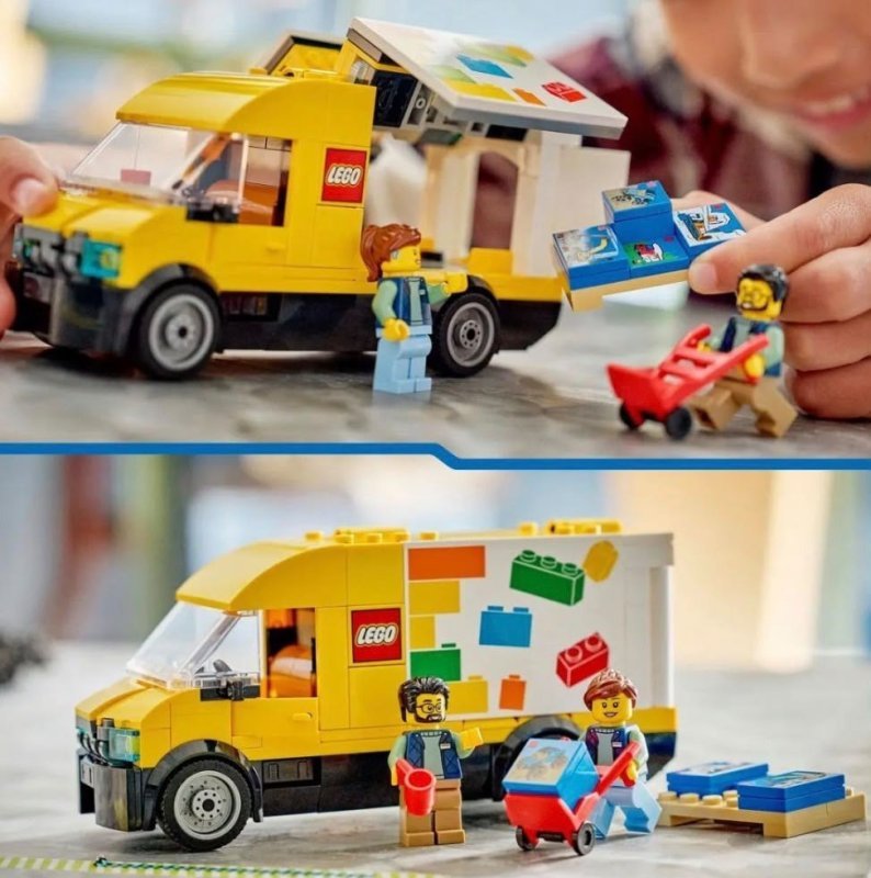 Conjunto de Construção LEGO®️ City Truck 60500 + Frete Grátis