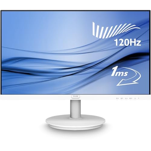 Monitor Branco Philips 22" 120Hz 1ms Gaming 221V8LBW3