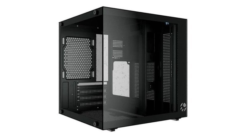 Gabinete Gamer Bluecase Bg-066 Life, Mini-Tower, Lateral de Vidro, Preto