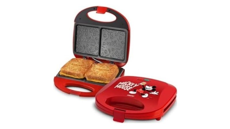 Sanduicheira Elétrica Mallory Mickey Mouse Funny Plates