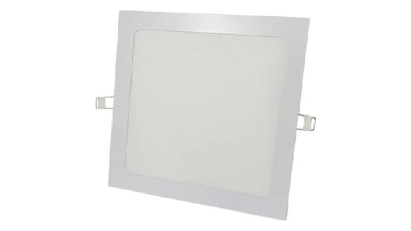 Luminária Painel Plafon Led Embutir Lumier Quadrado Branco Frio 29x29cm 25W 6500k
