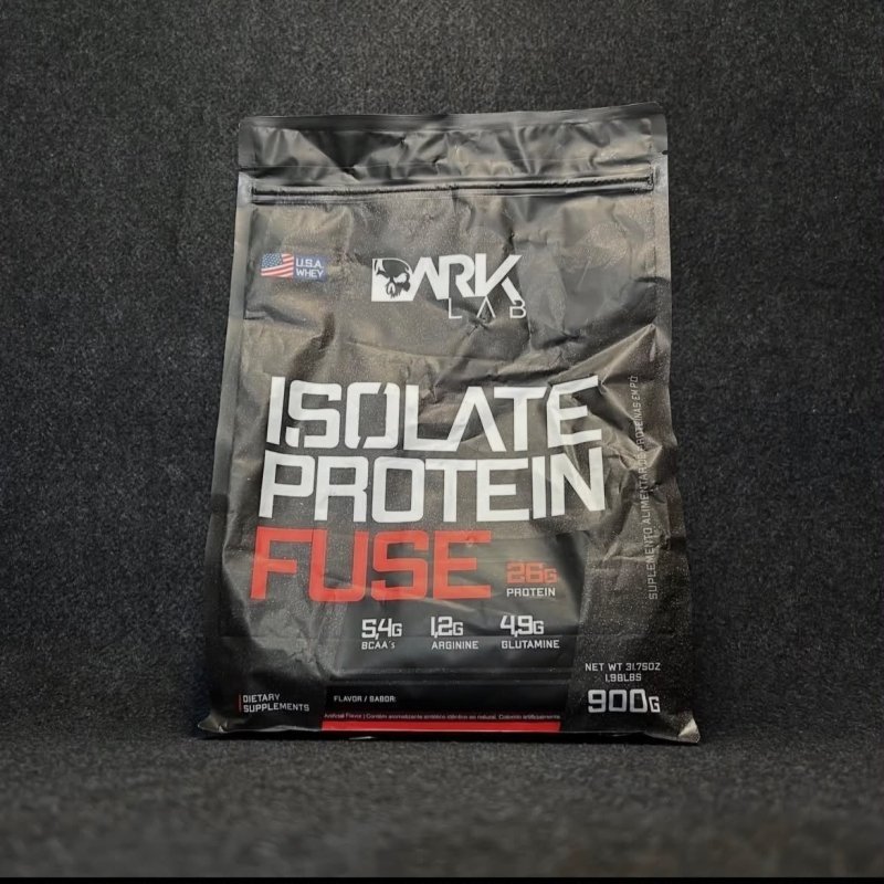 Whey Isolate Protein Fuse 900g Dark Lab Sabor Chocolate