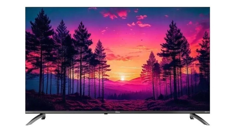 Smart Tv Philco 50" Polegadas 4K Uhd Roku Tv Hdr10 Dolby Audio WiFi P50crb