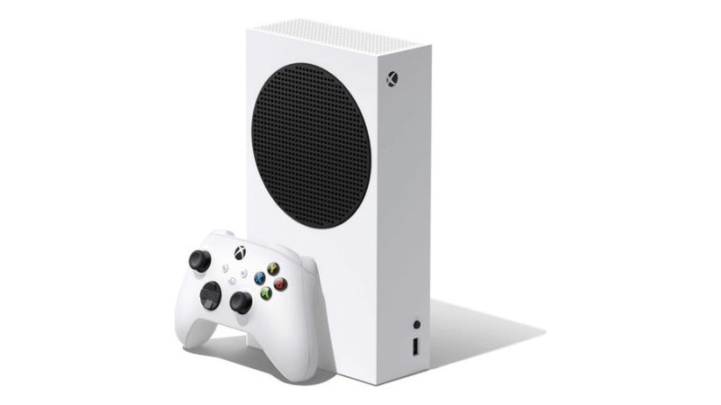 Microsoft Xbox Series S 512 GB All-Digital Console de jogos + 1 controle sem fio Xbox, branco