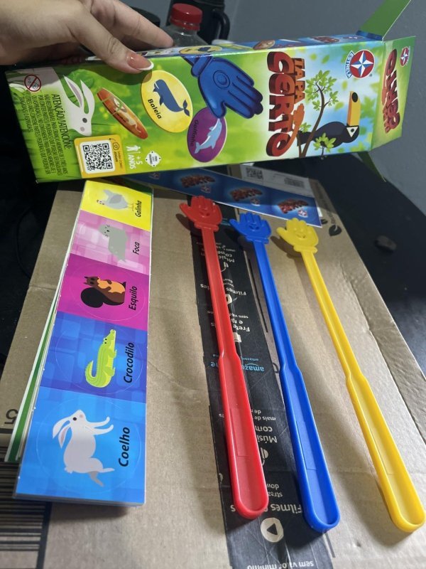 Estrela, Jogo Tapa Certo + Frete Grátis