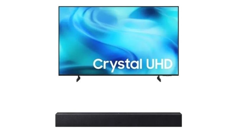 Samsung Smart Tv 58" Crystal Uhd 4K 2026 + Soundbar Samsung Hw-B400f