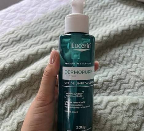 Eucerin Gel e Limpeza Antiacne DermoPure p/ Pele Mistas 200ml