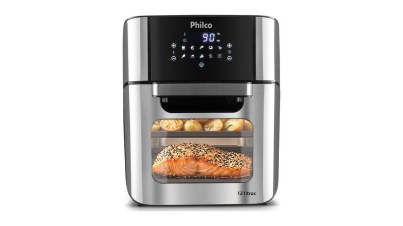 Fritadeira Philco Air Fryer Oven 12L PFR2200P 127V