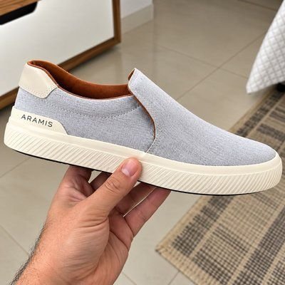 Tênis Masculino Casual Aramis Daily Slip Confortável Moderno