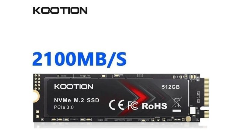 Ssd Kootion X15lite Nvme M2 512Gb Pcie 3.0X4