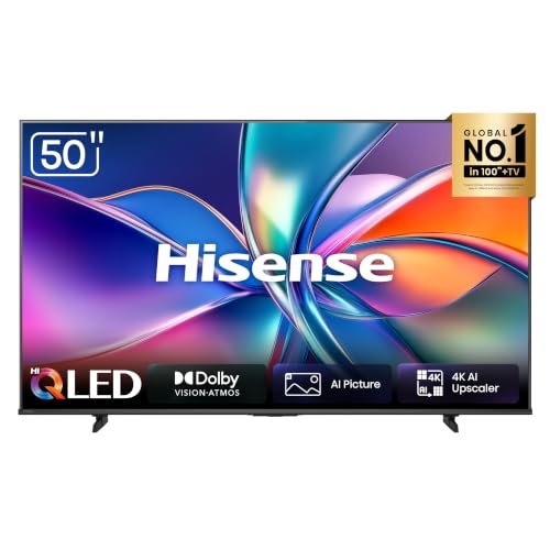 Hisense Smart TV 4K Hi-QLED 50" Polegadas 50Q6QVV