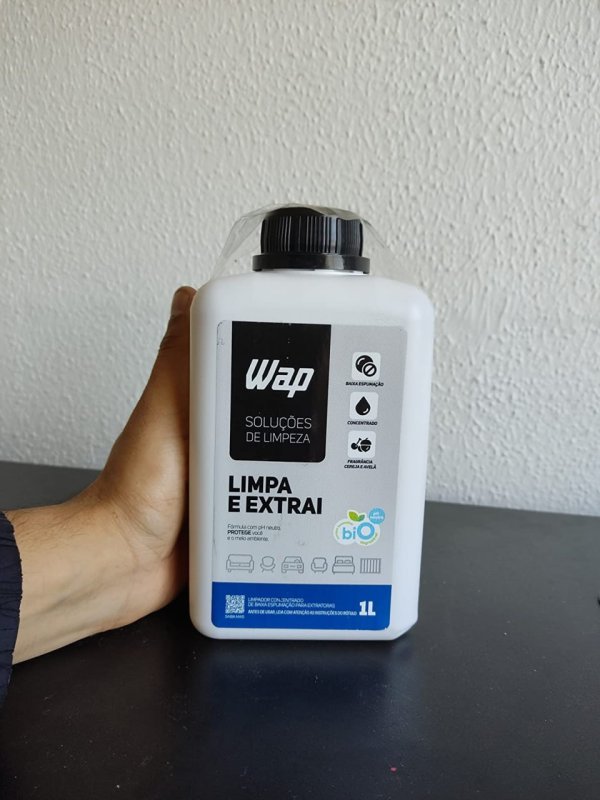 WAP Detergente Limpador para Extratoras Concentrado WAP LIMPA E EXTRAI 1 LITRO