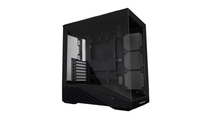 Gabinete Gamer Lian Li Vector V100, Mid-Tower, Atx, Vidro Temperado, Argb, Sem FANs, Preto