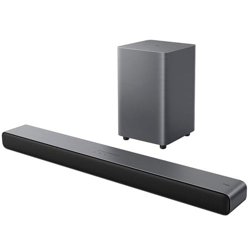 Soundbar TCL com Subwoofer sem fio Bluetooth 2.1 Canais 220W RMS HDMI ARC S55H