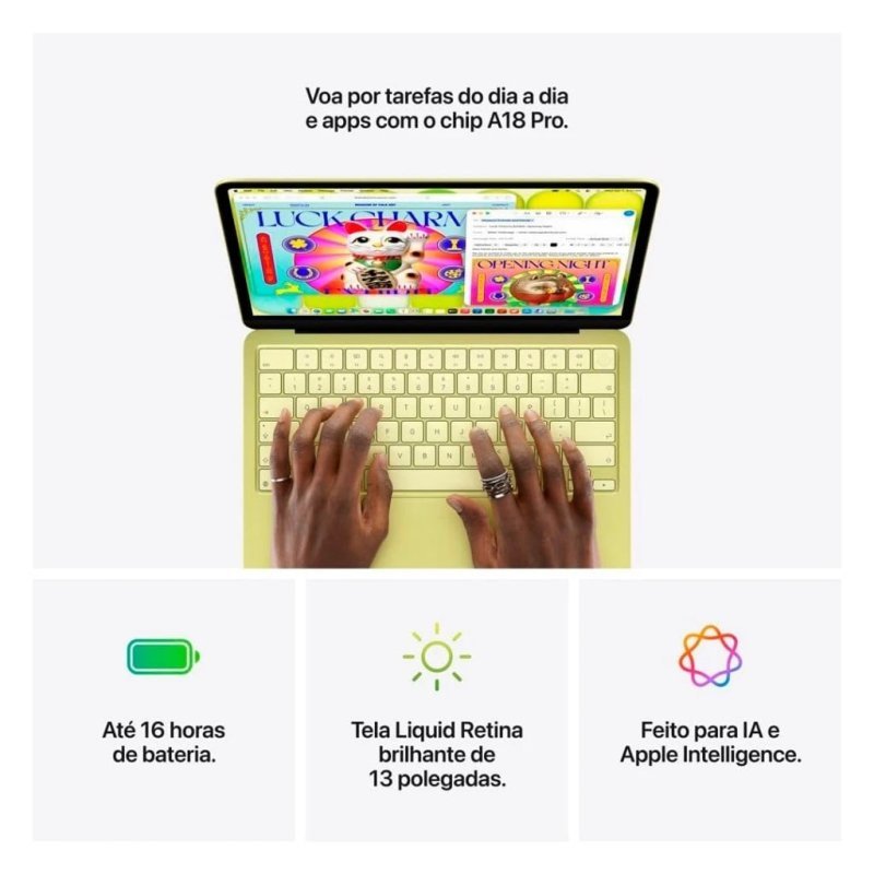 Apple Macbook Neo 8.256GB - Original Com Nota Fiscal