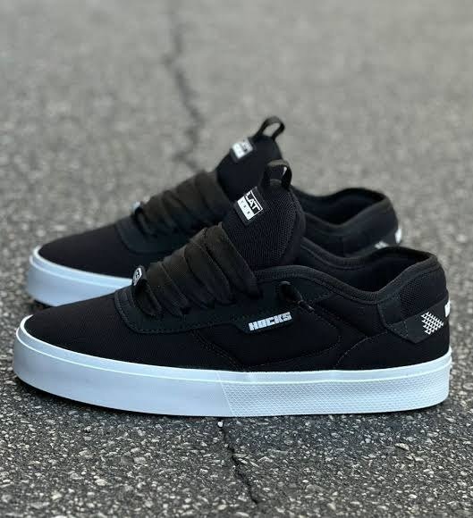Tênis Hocks Flat Core Classic Black Unissex