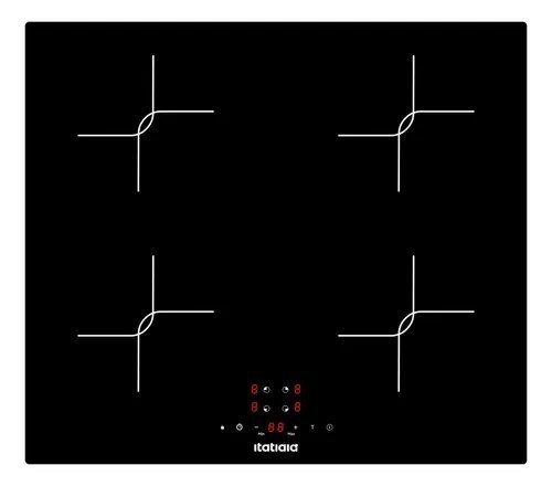 Cooktop de Indução Itatiaia Master 4Q 220V - Preto