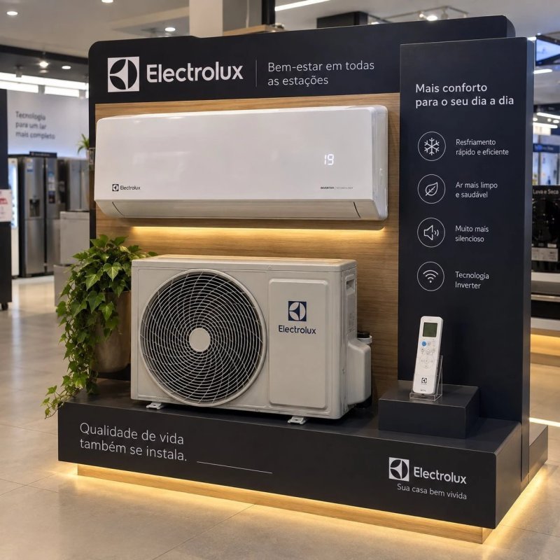 Ar-Condicionado Electrolux Split Inverter 12.000 BTUs Só Frio 220v