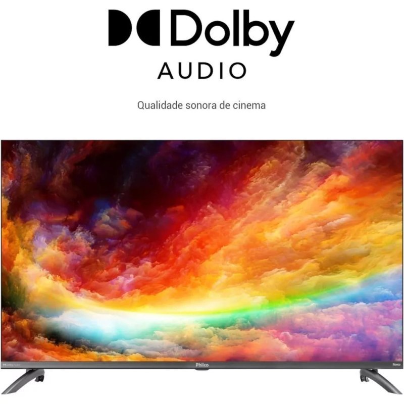 Smart Tv 40” Philco Tv Led Dolby Audio