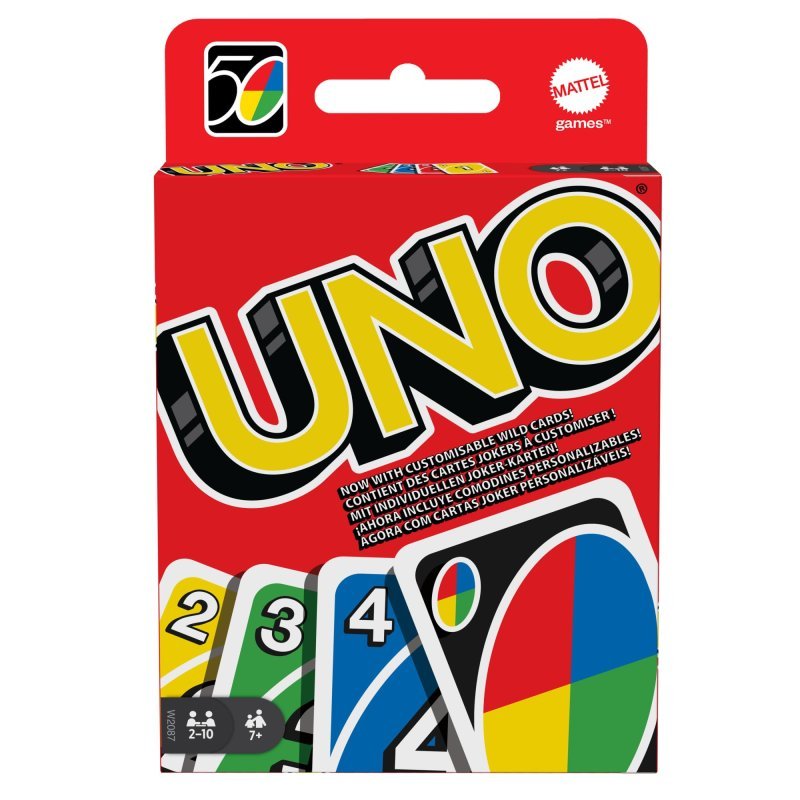 Kit de Cartas UNO Clássico Mattel com 108