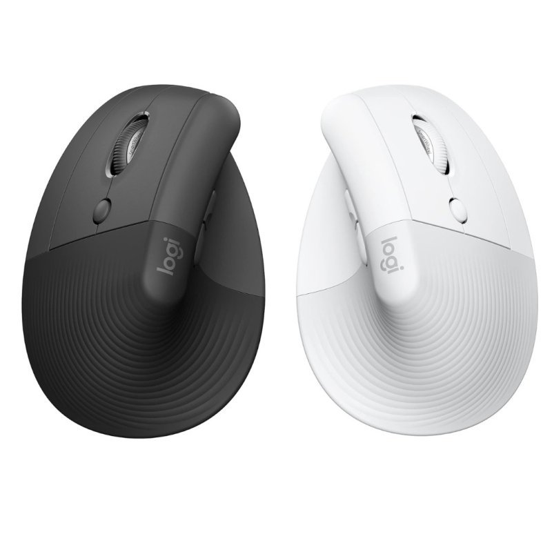 Mouse Sem Fio Logitech Lift Vertical com Design Ergonômico