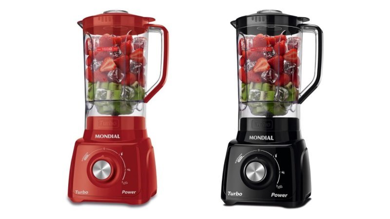 Liquidificador Mondial Turbo Power 550W 2,2L