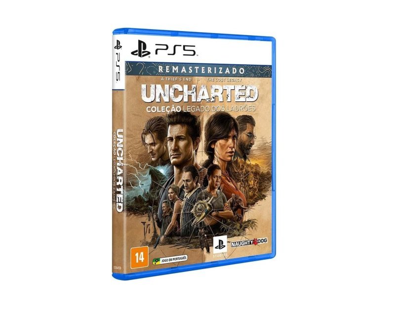 Uncharted: Coleção Legado Dos Ladrões, Mídia Física, PS5