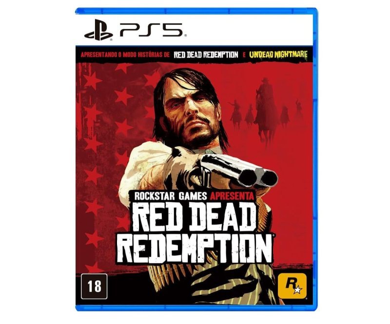 Jogo Red Dead Redemption, Mídia Física, PS5