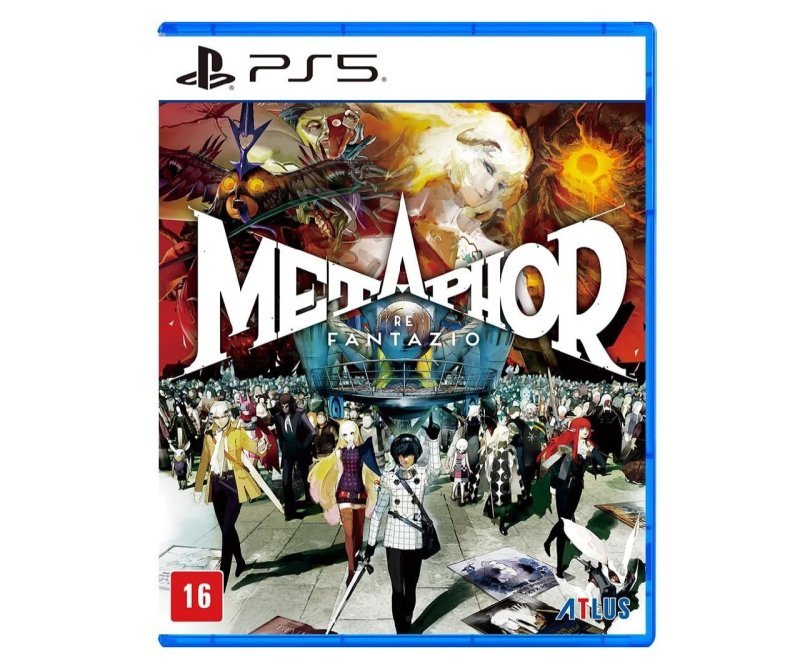 Jogo Metaphor: Refantazio, Mídia Física, PS5