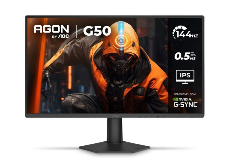 Monitor Gamer AOC AGON G50 24" 144Hz 0,5ms IPS HDR10 G-SYNC 24G50F