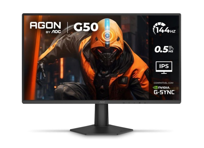 Monitor Gamer AOC AGON G50 27" 144Hz 0,5ms IPS HDR10 G-SYNC 27G50F
