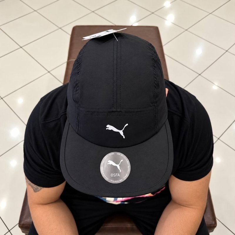 Boné De Corrida Unissex Essentials Running 5 Panel Puma