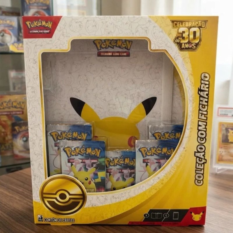 Pokémon TCG: 30th Celebration - Binder Collection PT-BR