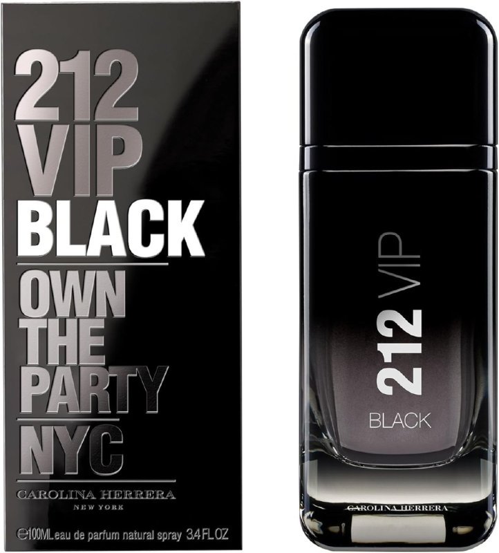212 Vip Black Carolina Herrera - Perfume Masculino Eau de Parfum - 100ml