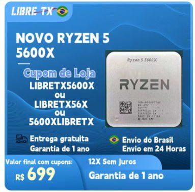 AMD Ryzen 5 5600X Novo