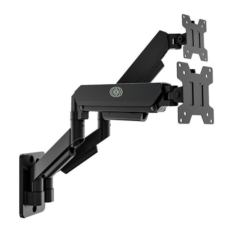 Suporte Articulado de Parede Para Monitor Zinnia Fortress 200, Pistao a Gas, 17 Pol. A 32 Pol., Preto