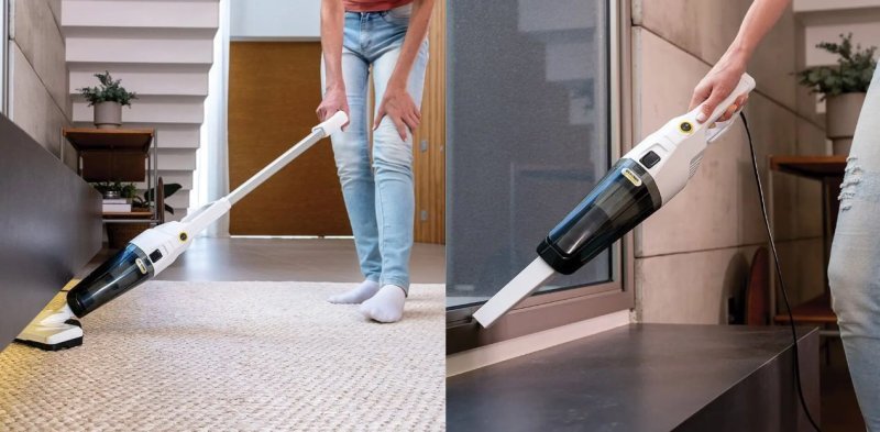 Aspirador de Pó Vertical Karcher 2 em 1 1000W 220v