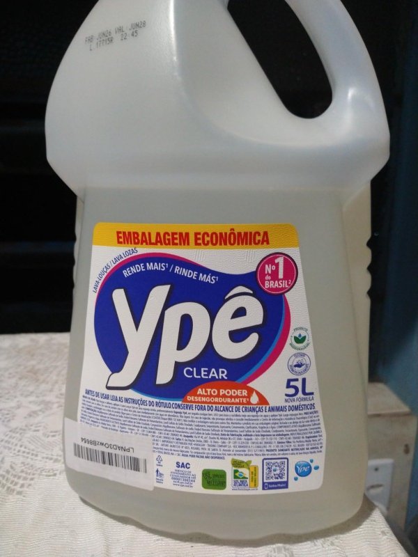Ypê Detergente 5L + Frete Grátis