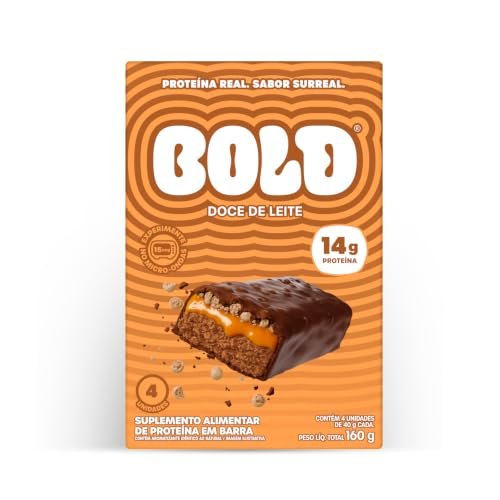 BOLD Doce de Leite 14g Kit com 4 Unidades